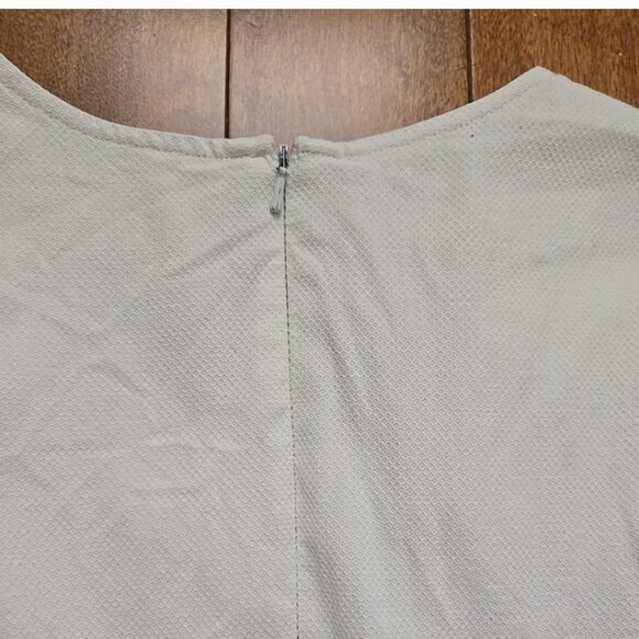 Ralph Lauren white sleeveless knee length dress size 14 - Picture 3 of 10